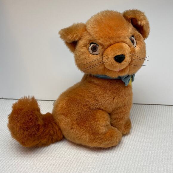 Disney Toys Vtg Disney Aristocrats Toulouse Orange Kitten Vintage